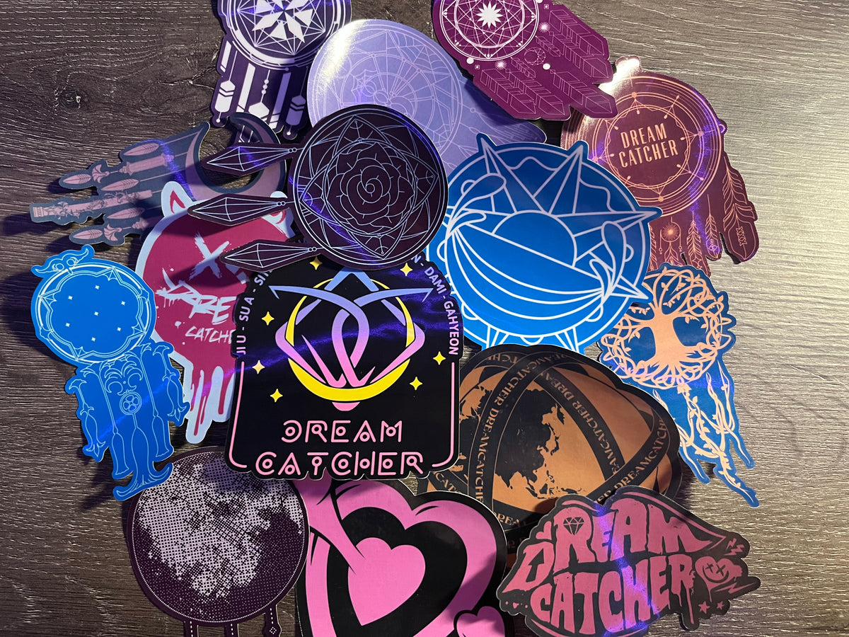 Dreamcatcher Album Cover Logo Sticker - 35 Designs! Love Catcher