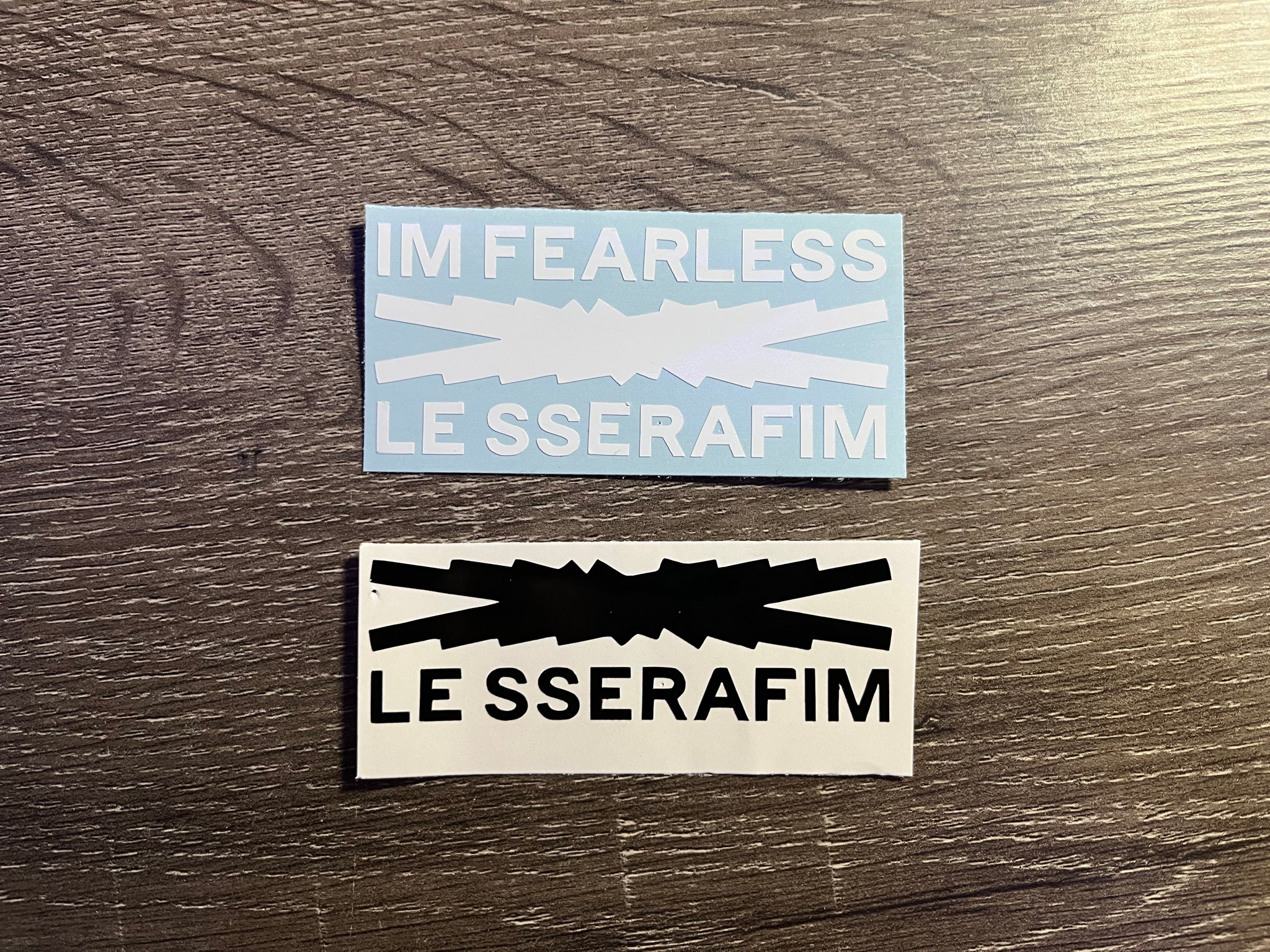 LE SSERAFIM Logo Decal K-Pop Sakura Eunchae Chaewon Kazuha Yunjin