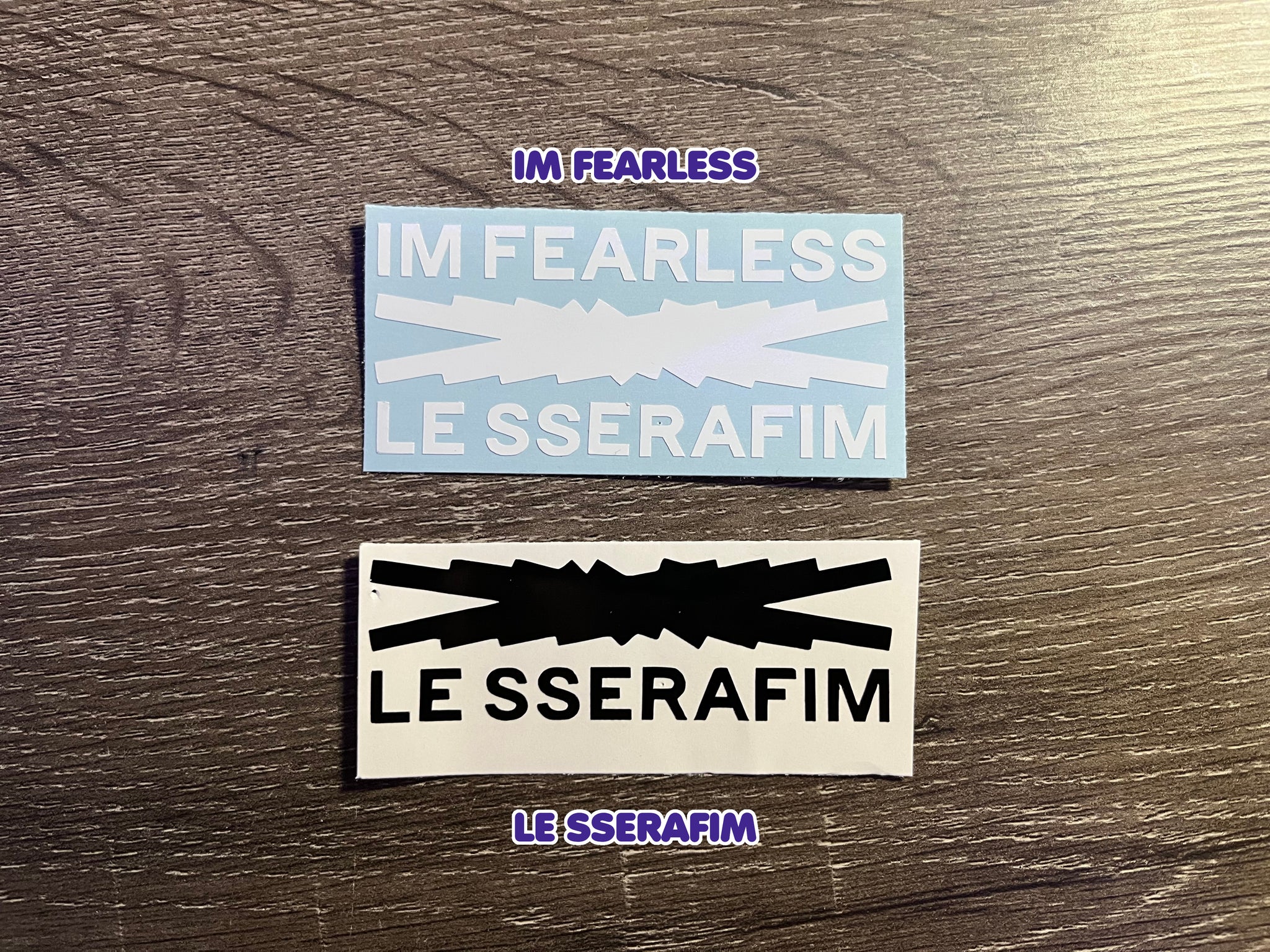 LE SSERAFIM Logo Decal – GGVinyls