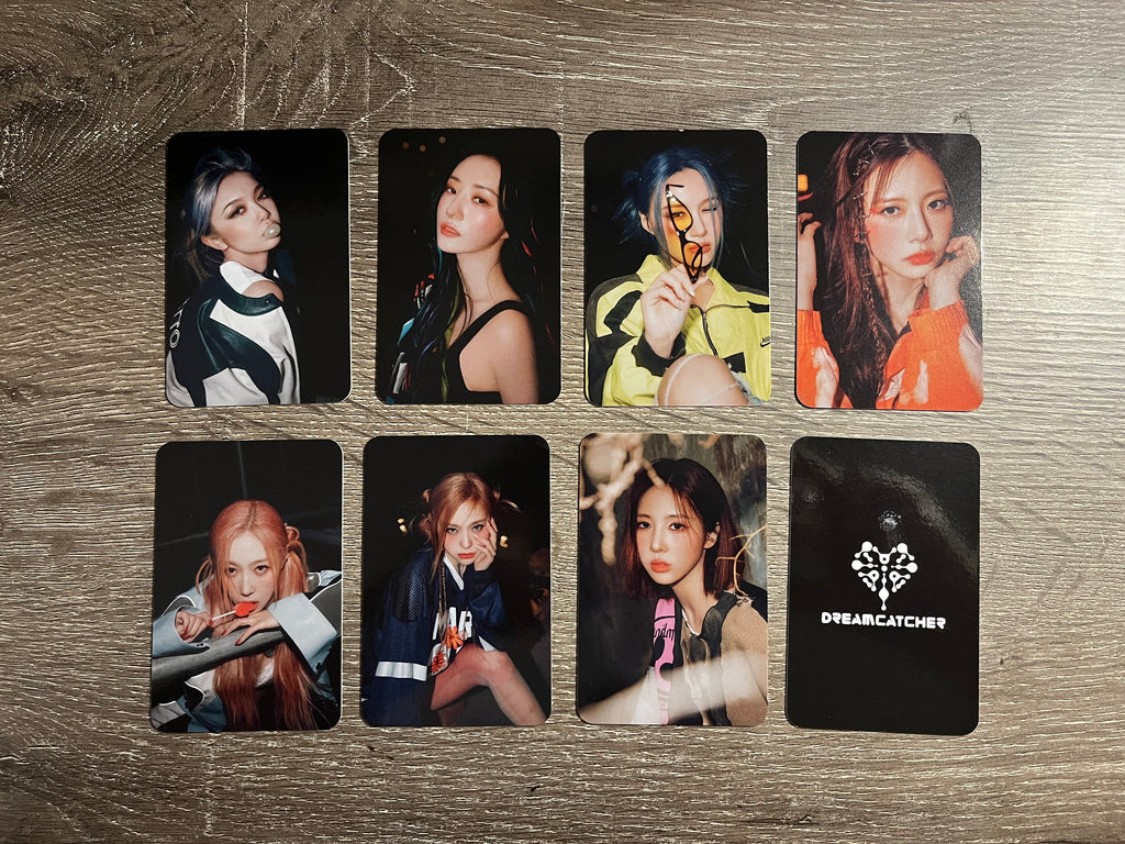 Custom Dreamcatcher Holographic Photocards KPop InSomnia JiU SuA Siyeon Handong Yoohyeon Dami Gahyeon Unofficial