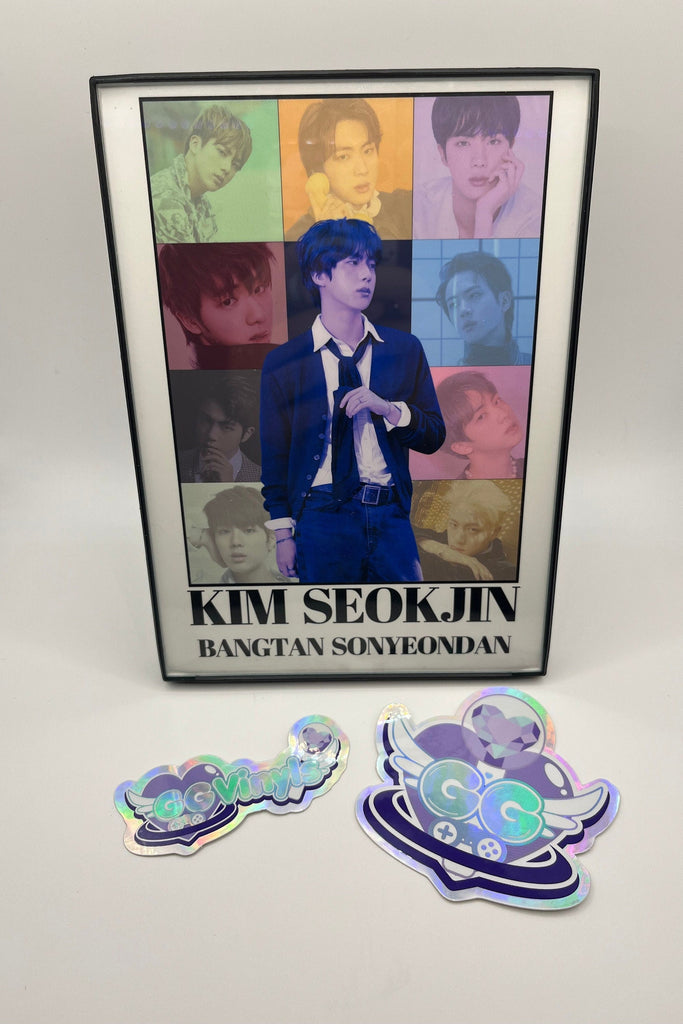 Jin Mini Print Postcards K-Pop Bangtan Kim Seokjin Eras 5x7